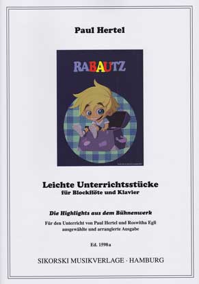 Rabautz-Blockflöte und Klavier